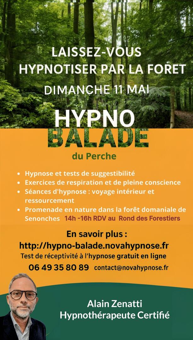 hypno balade 11 mai senonches