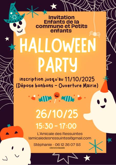 halloweeen ressuintes 26 octobre