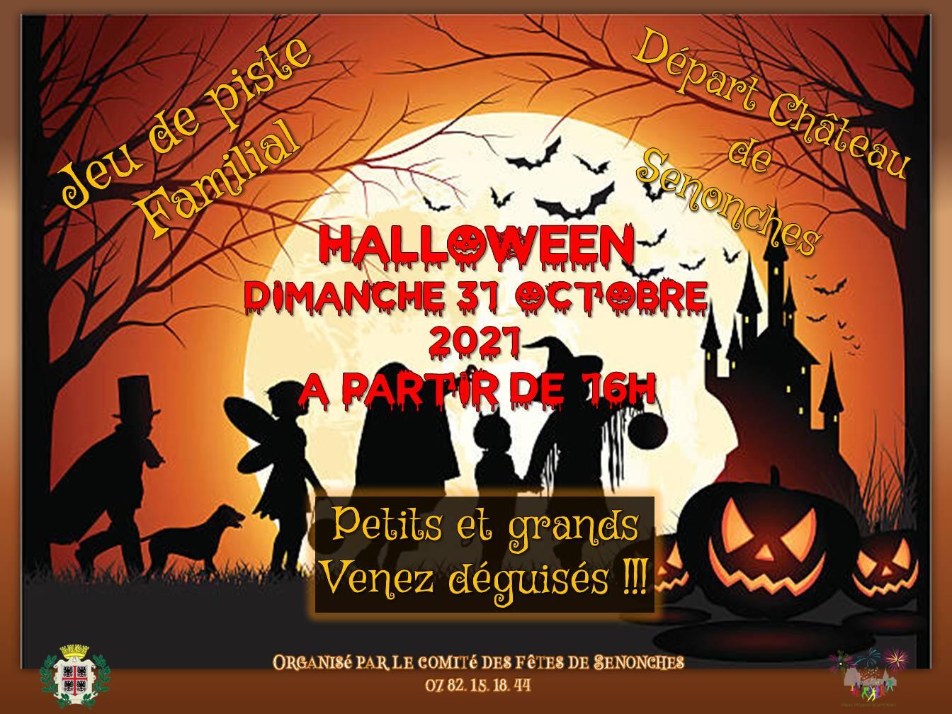 halloween comité des fetes de senonches 31 octobre