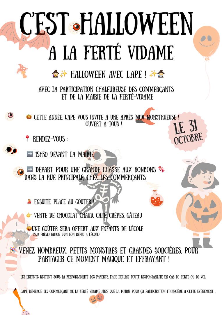 halloween la ferté vidame