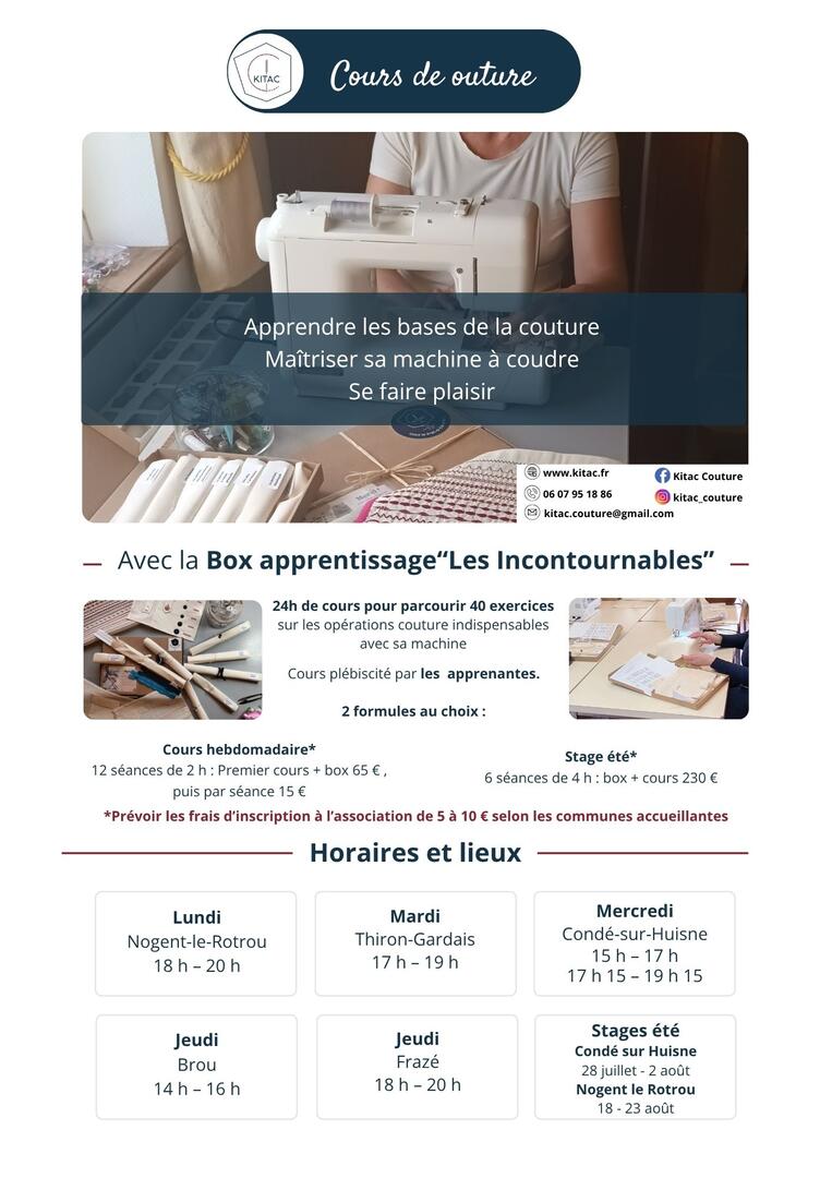 kitac.cours de couture(21 x 29.7 cm) - kitac-cours-de-couture