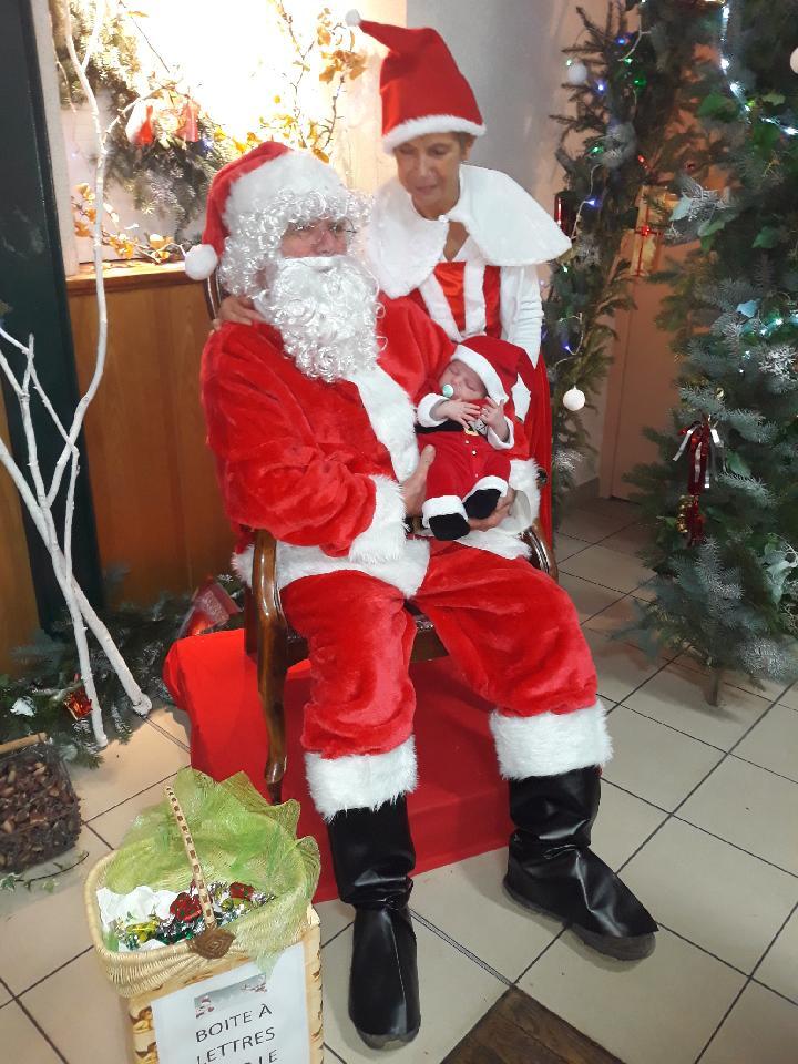 pere noël famille