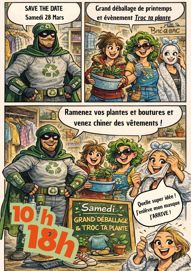 Grand déballage ressourcerie