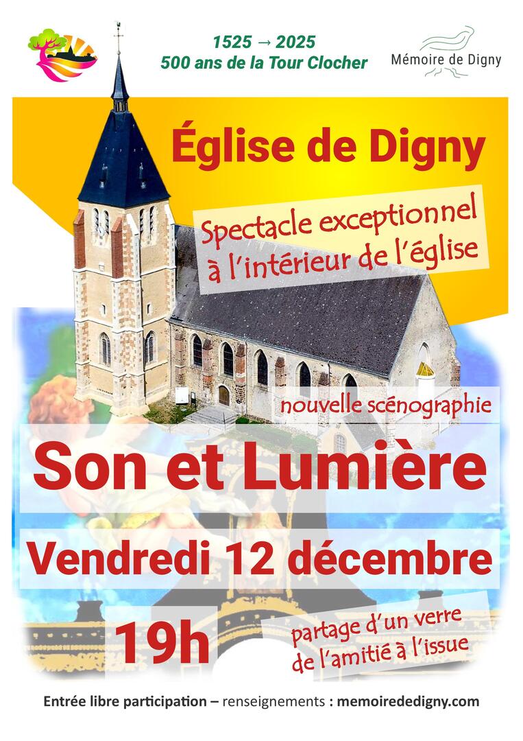 son et lumière 12 décembre digny
