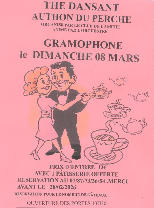 Thé dansant authon du perche