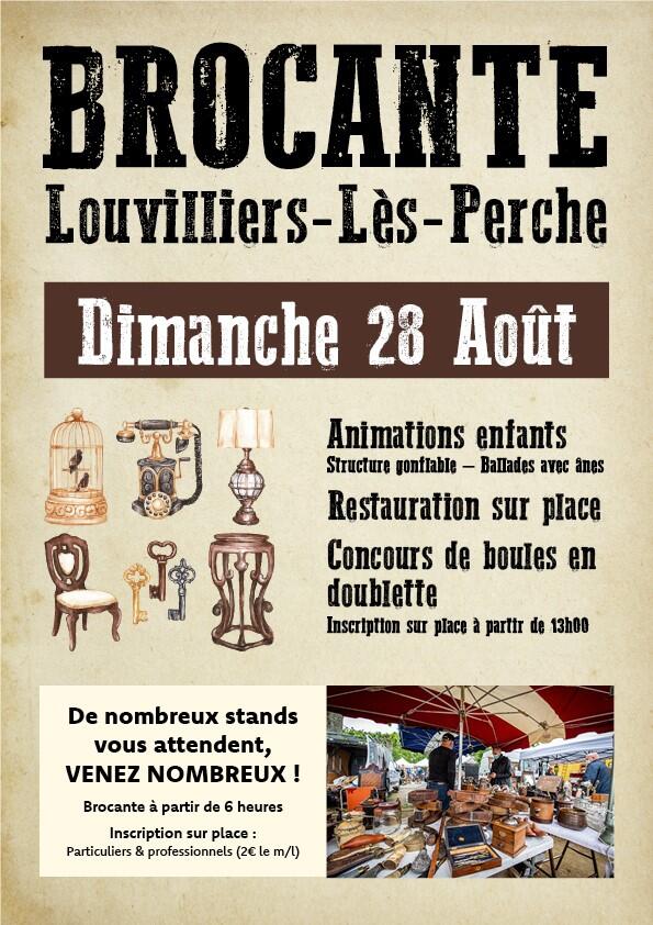 thumbnail_Affiche BROCANTE 2022 louvilliers les perche 28 aout