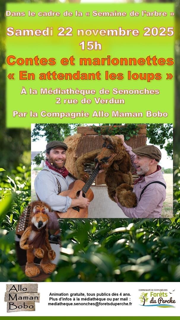 thumbnail_affiche En attendant les loups 22-11 médiathèque senonches 22 novembre