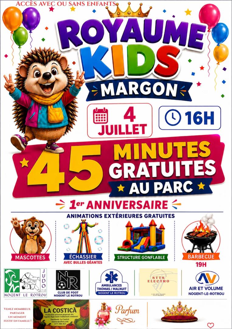 Royaume Kids 1er anniv