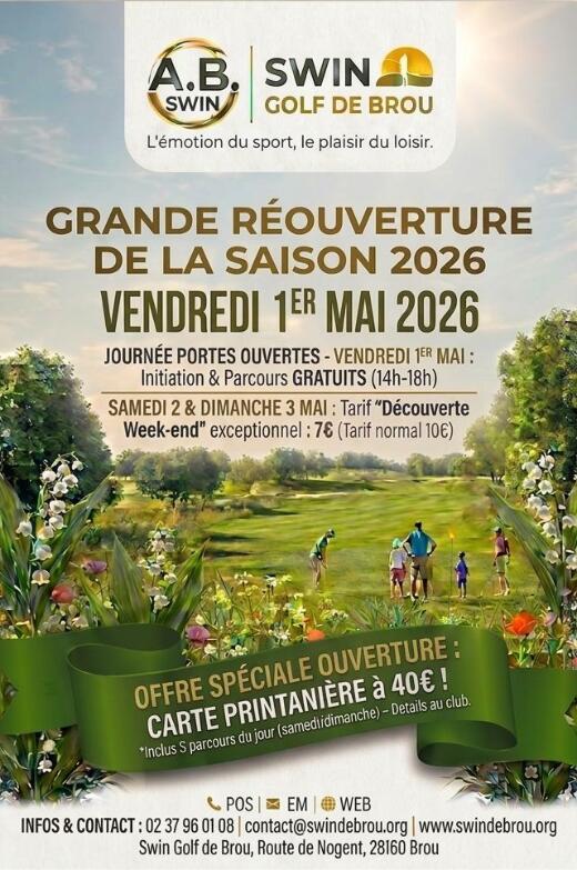 05-01 Réouverture de la saison 2026 Golf de Brou