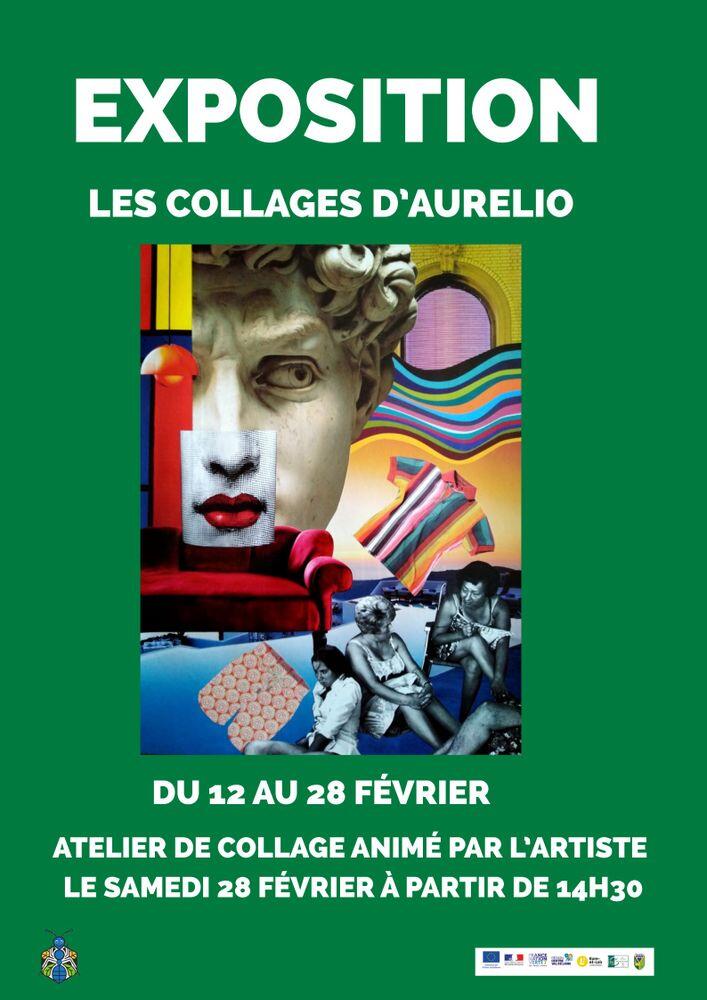 02 - 12 Exposition les collages d'Aurelio