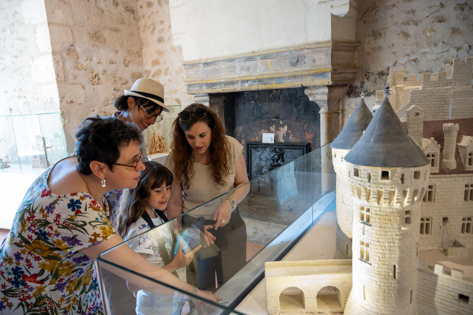 reportage château de nogent intérieur