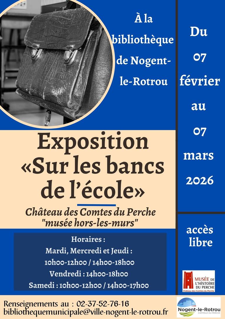 Exposition "Sur les bancs de l'école"