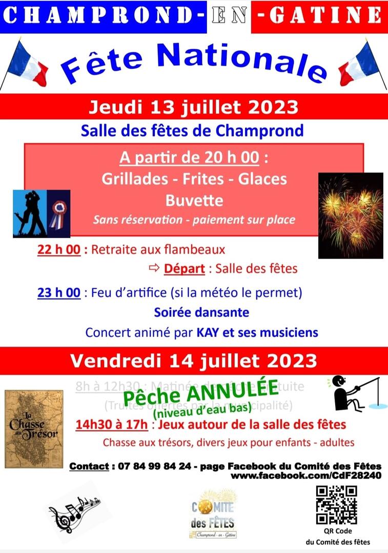14 juillet Champrond