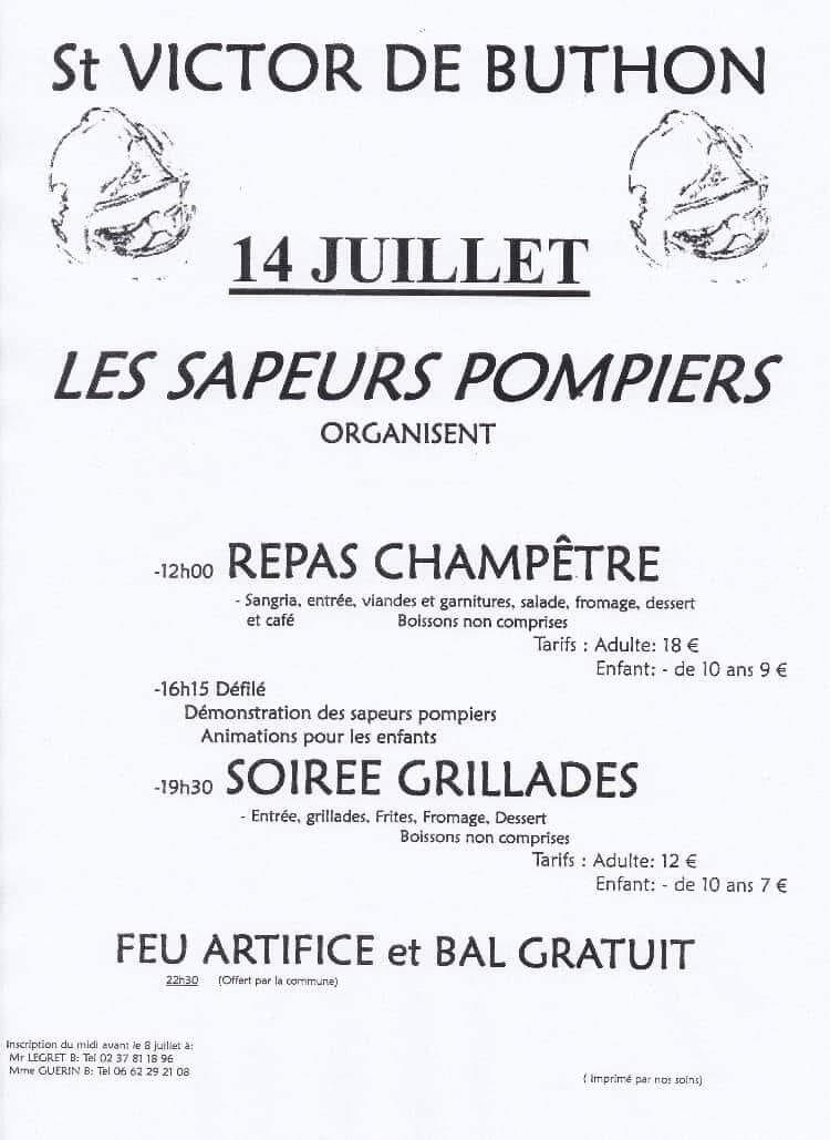 14 juillet St Victor