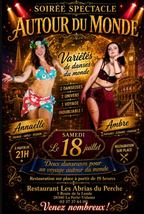 18 juillet - Soirée spectacle - Abrias du perche