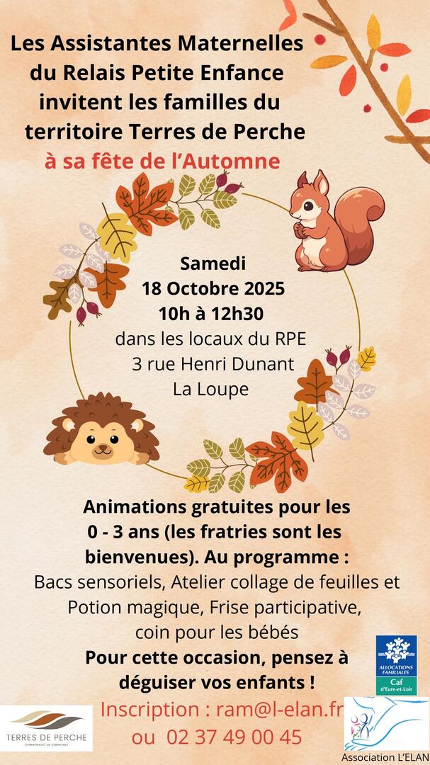 18.10.25 Fete de l'automne ELAN