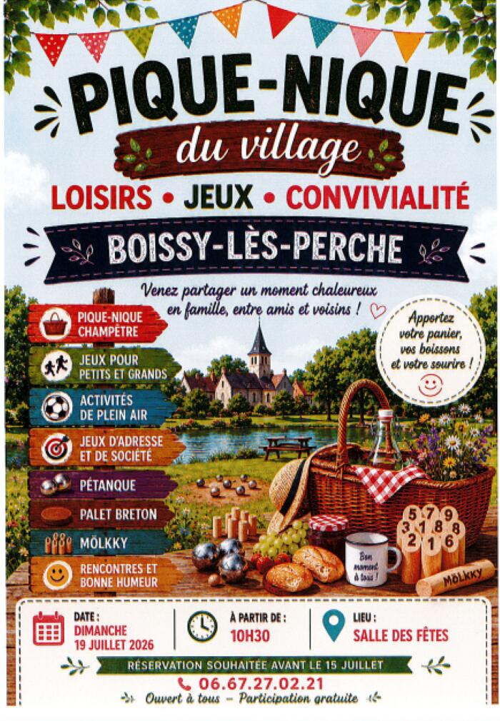 19 juillet - fête du village - Boissy