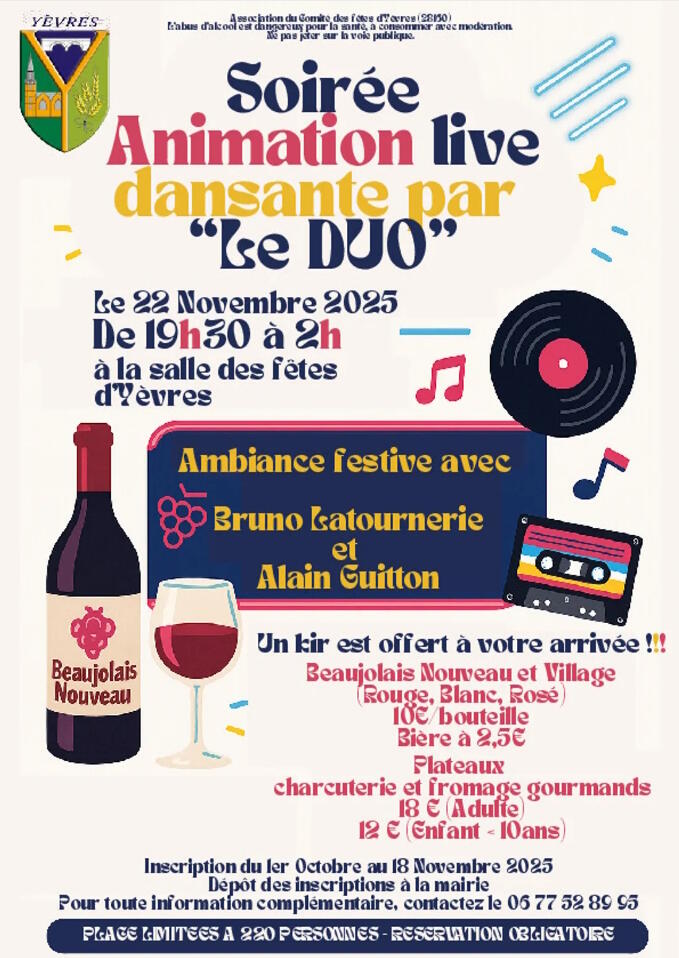 11-22 soiree beaujolais yevres