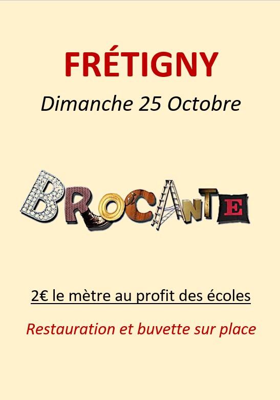 25.10 brocante frétigny