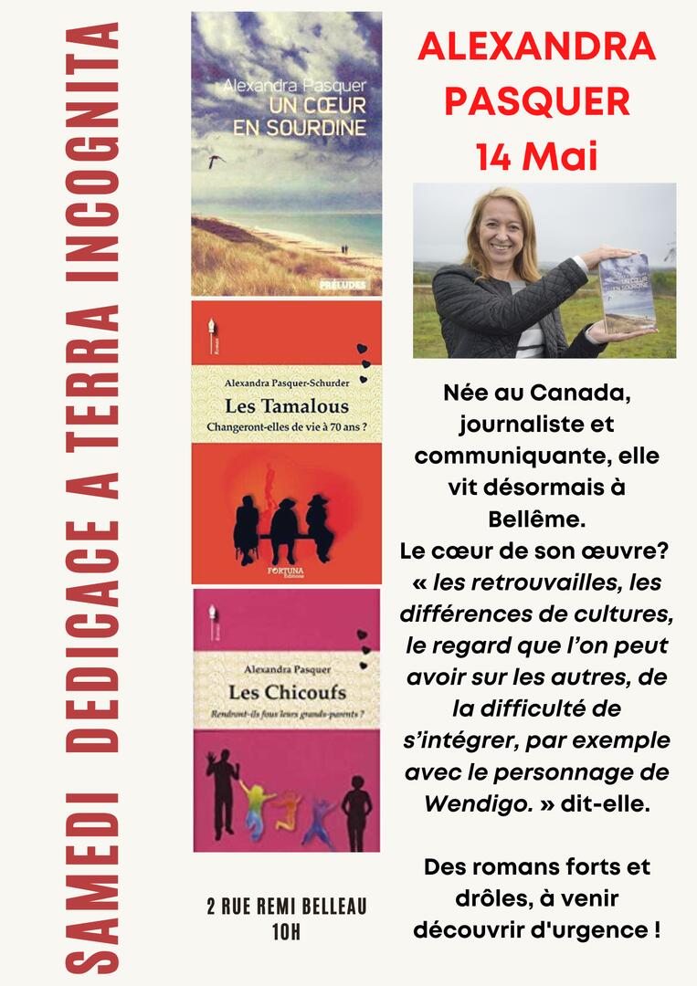 samedi dedicace a terra incognita