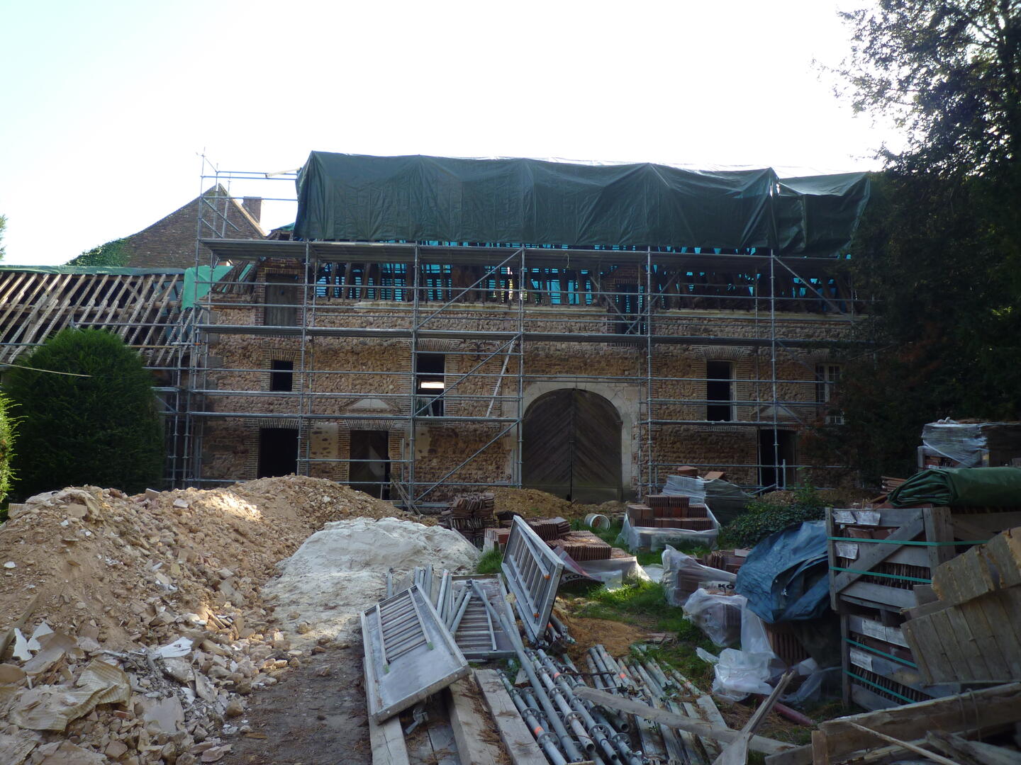 Chantier restauration du Collège