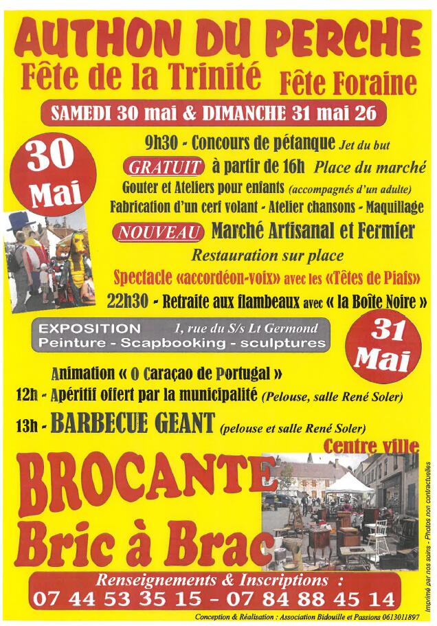 Fête de la Trinité à Authon