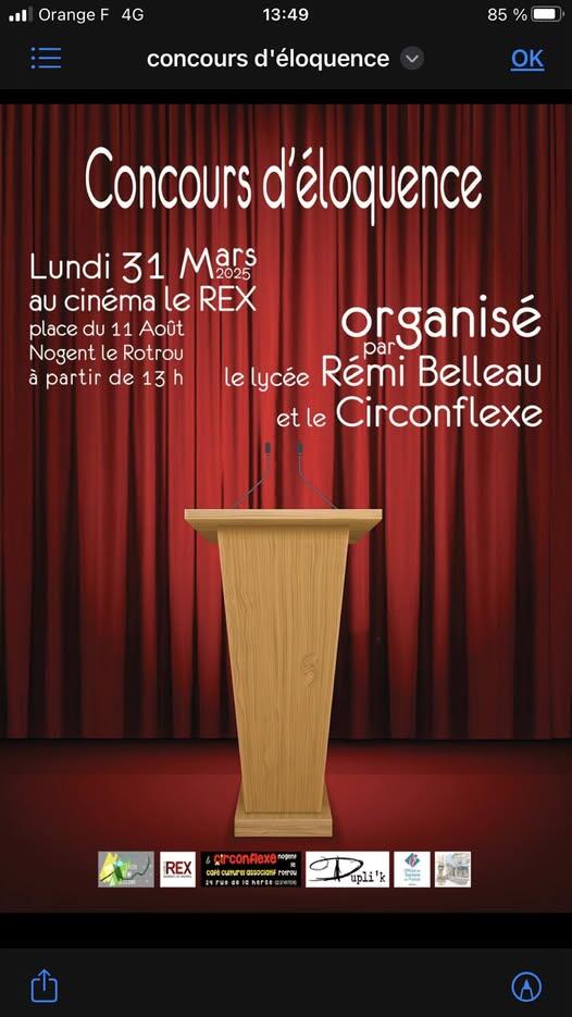 Concours d'éloquence