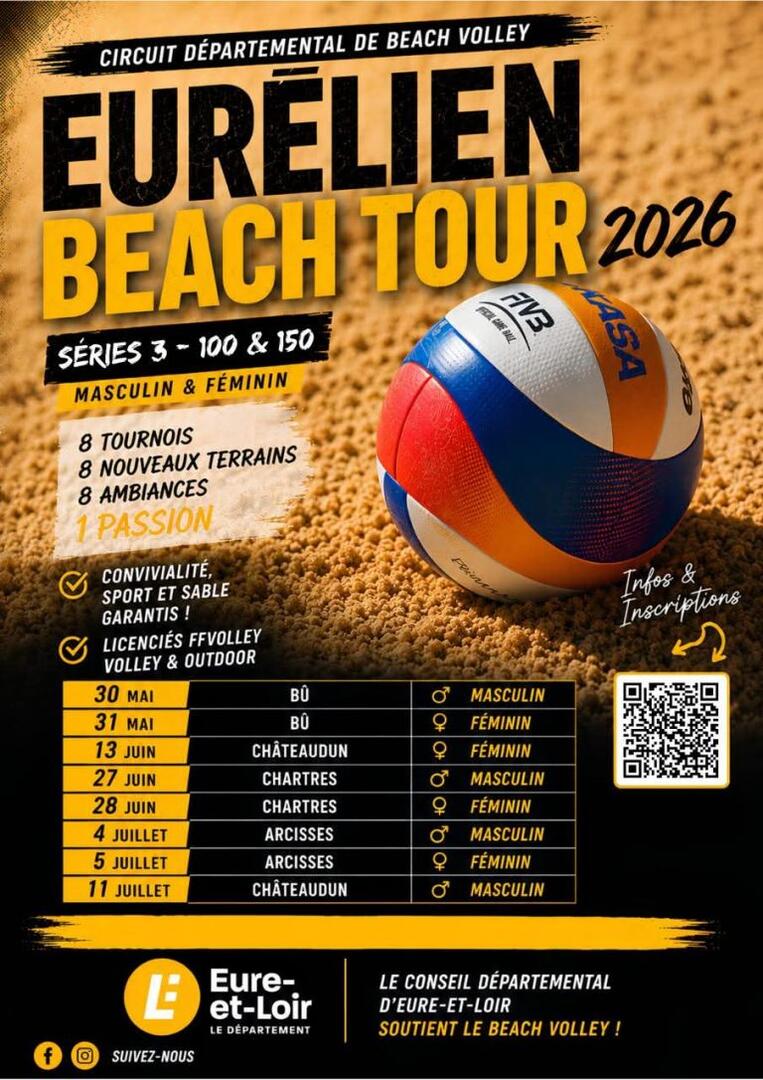 4-5 juillet  Beach Volley Arcisses