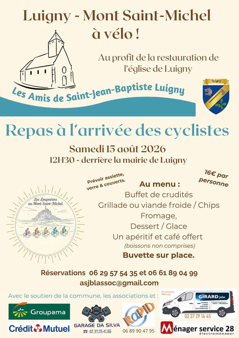 Luigny au Mont Saint-Michel à vélo