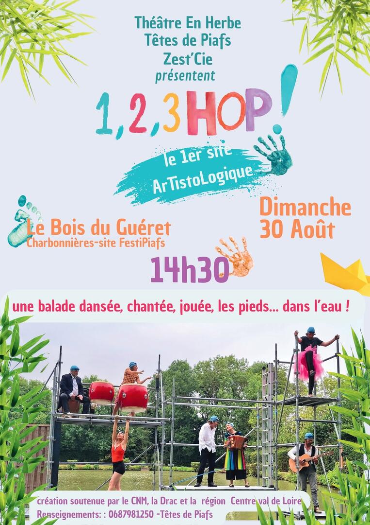 1, 2, 3 hop ! Têtes de Piafs