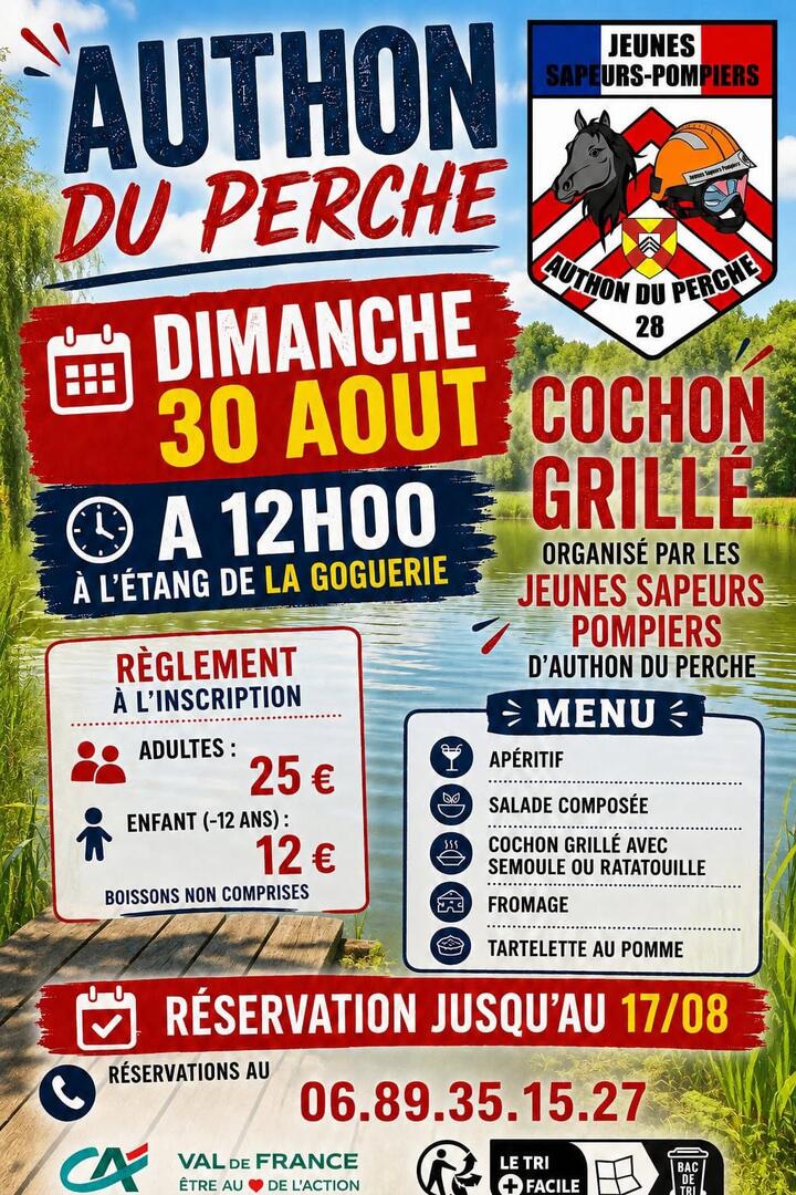 Repas jeunes sapeurs pompiers