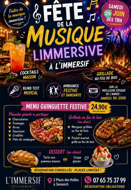 8- 20 juin - Fête de la musique - Limmersif à Senonches TIok