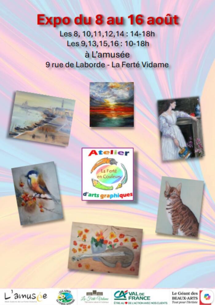 8 au 16 aout - Expo peinture - LFV
