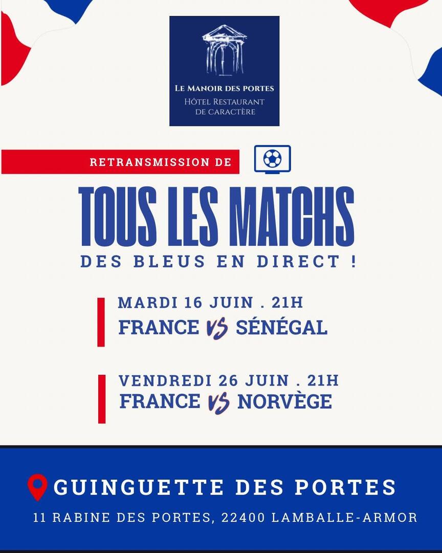 Diffusion des matchs
