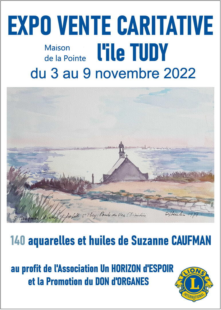 Novembre du 3 au 9 Expo peinture Suzanne Caufman - Ile-Tudy - Pays bigouden - bigoudenjoy
