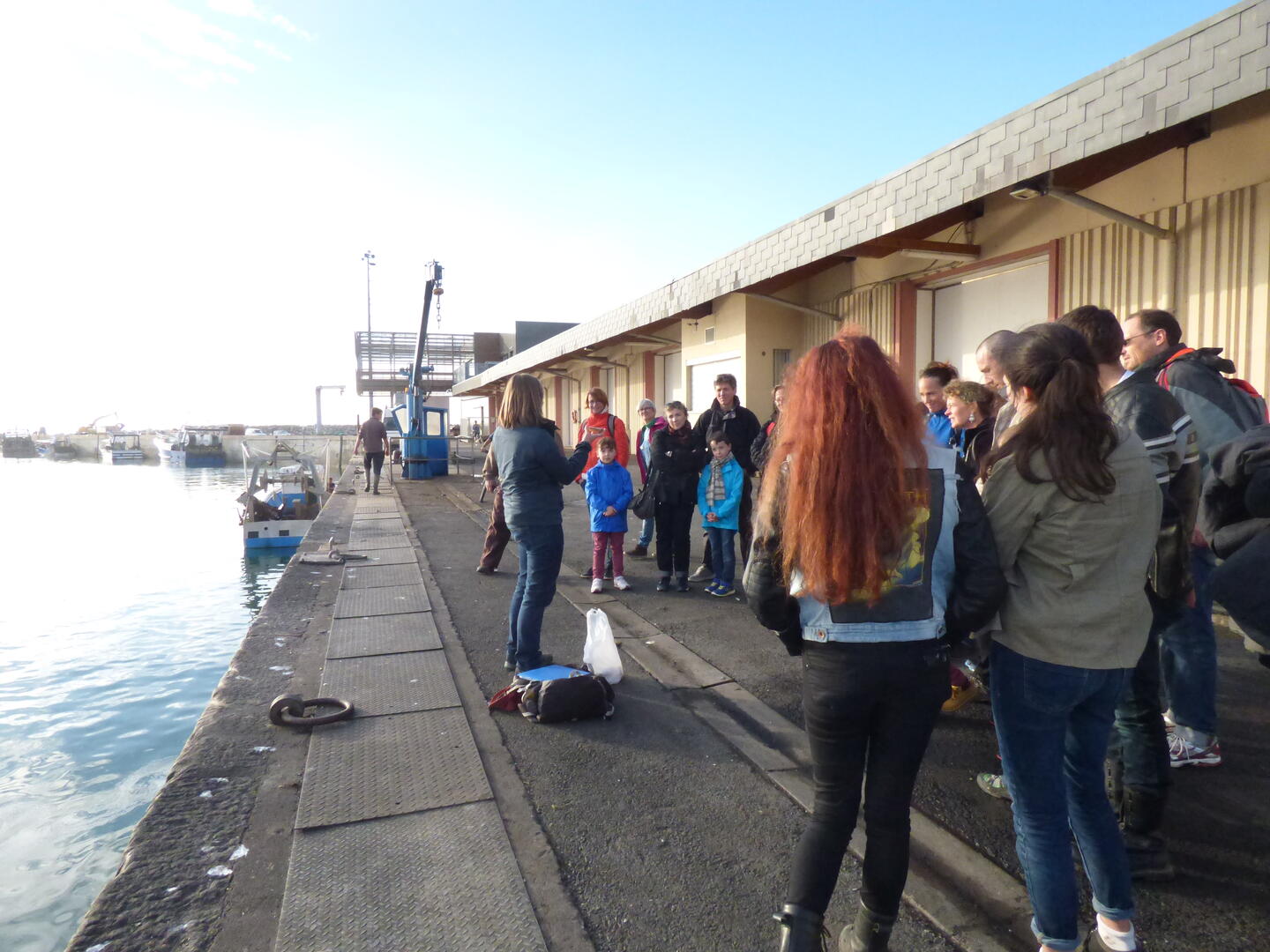 Autour des dragues à Coquilles