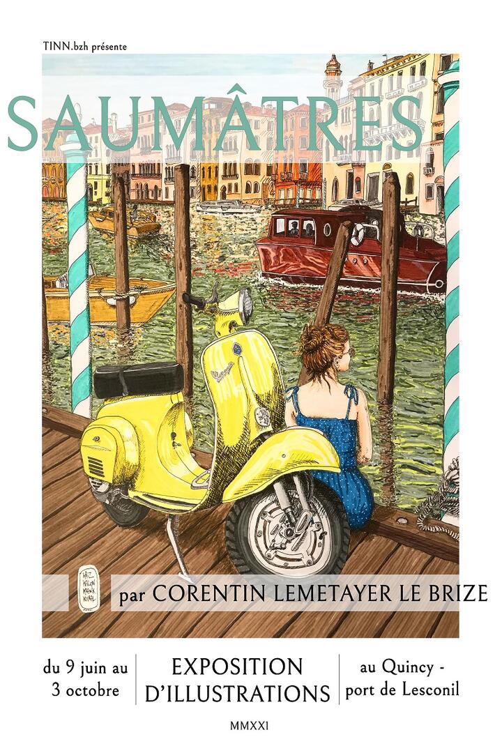 Expo illusrations saumâtres - Plobannalec-Lesconil-Pays Bigouden