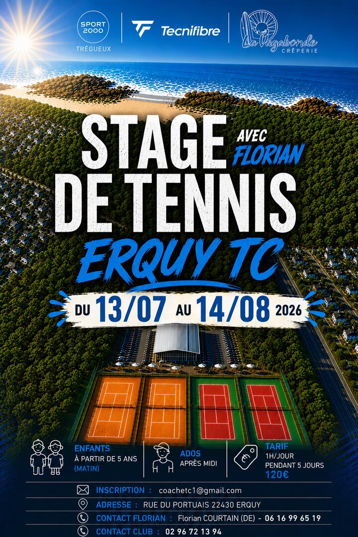 stage de tennis