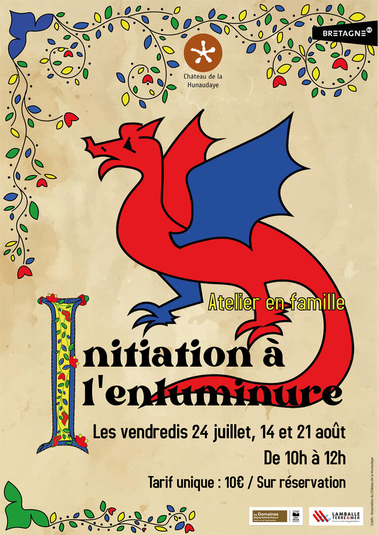 AFFICHE Enluminure