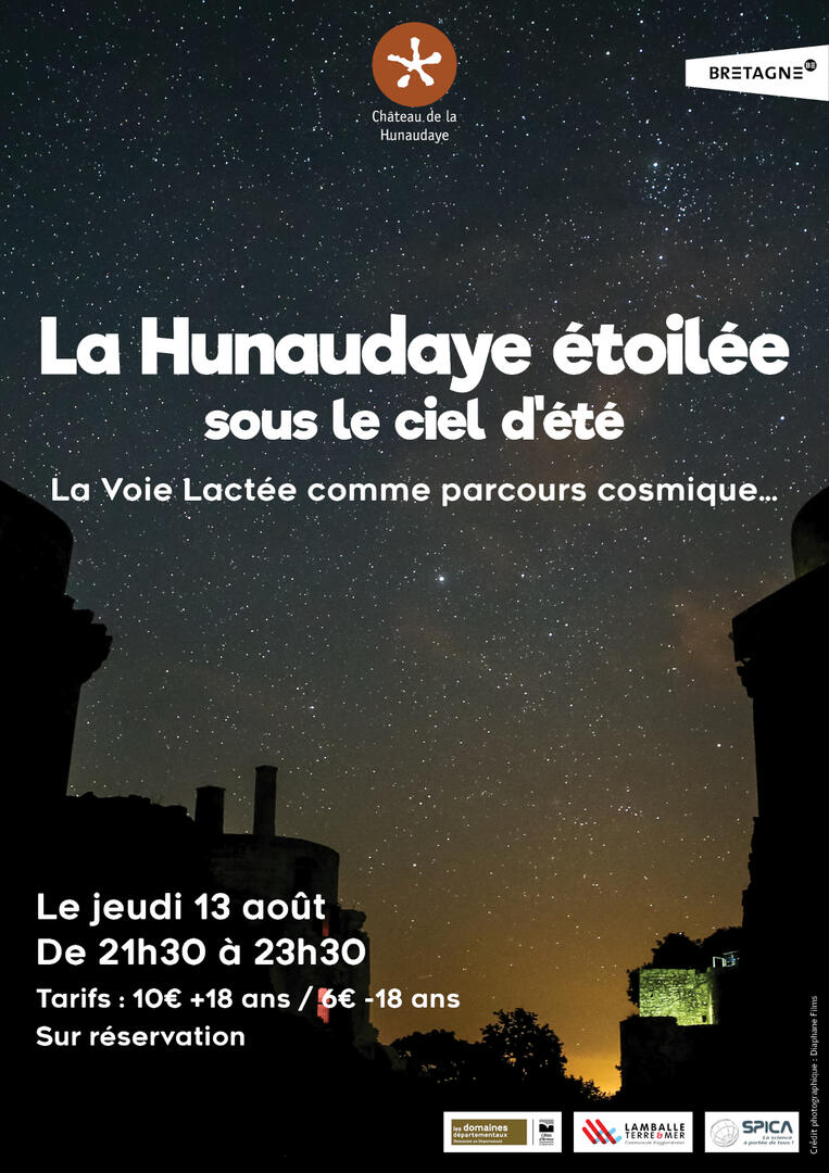 AFFICHE La Hunaudaye étoilée août