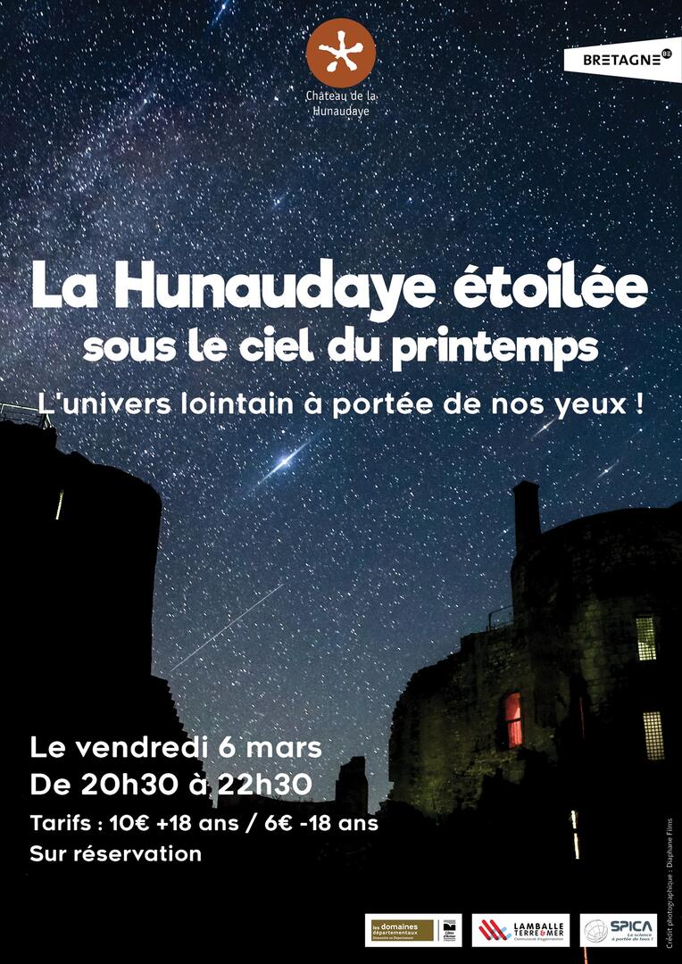 AFFICHE La Hunaudaye étoilée mars