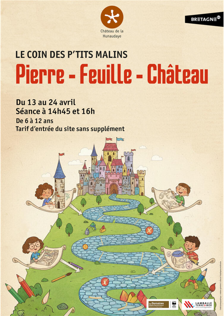 AFFICHE Pierre-feuille- château Pâques