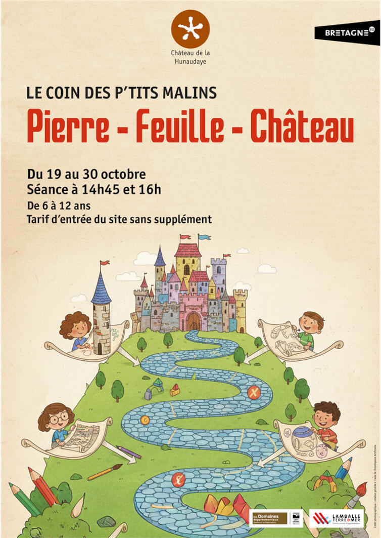 AFFICHE Pierre-feuille- château Toussaint