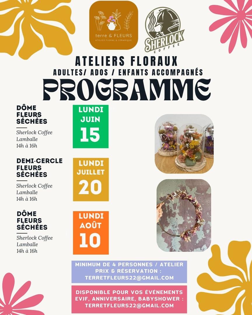 ATELIERS FLORAUX Sherlock Lamballe - 1