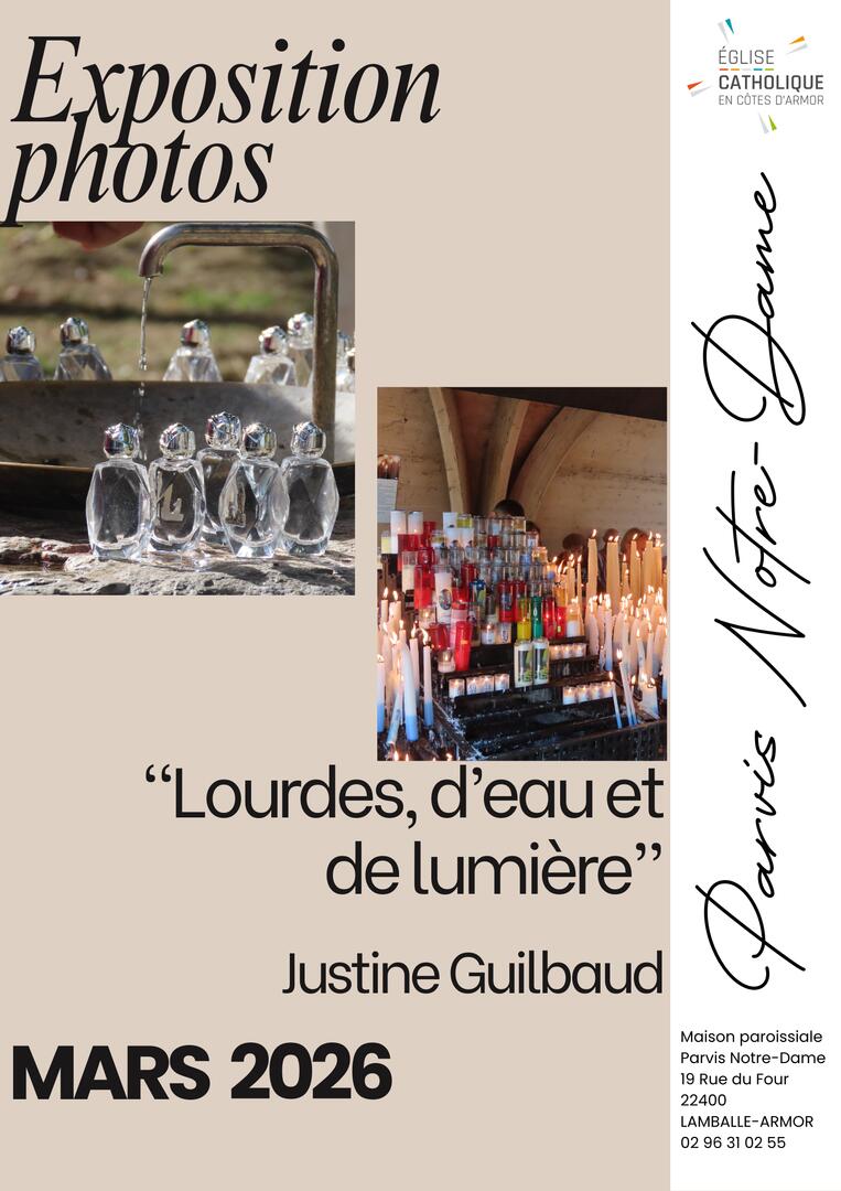 Parvis Notre Dame - Affiche Inauguration et bénédiction du 21 septembre (2)