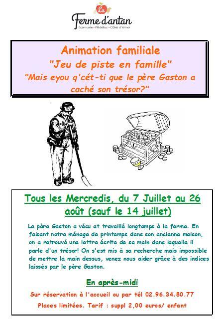 Affiche animation du mercredi Jeu de piste