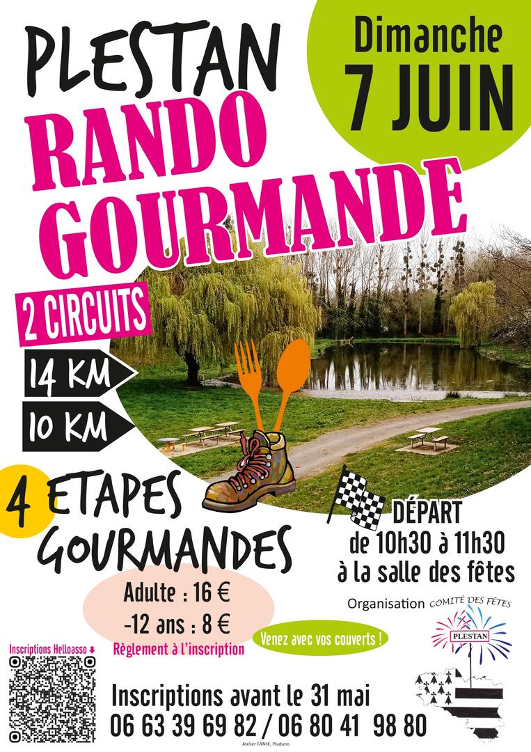 Affiche rando gourmande