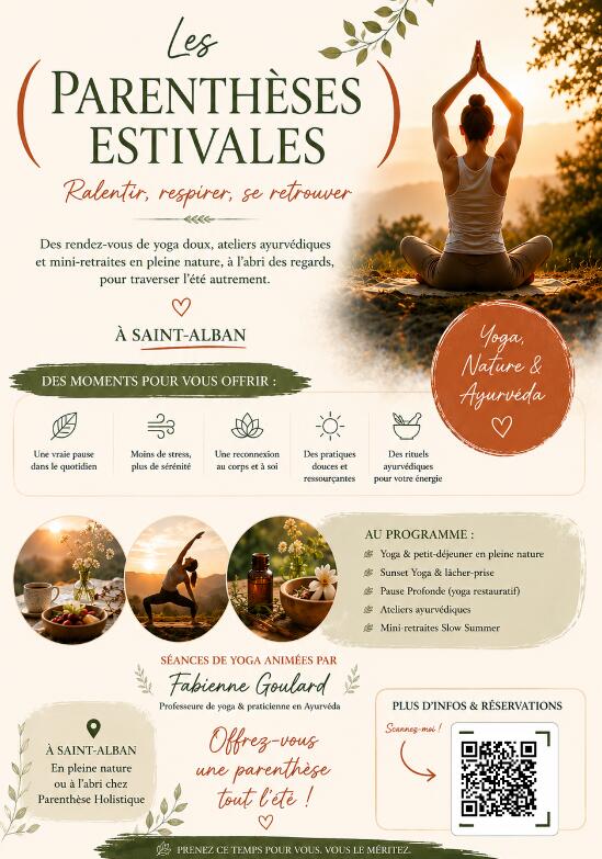 Les parenthèses estivales