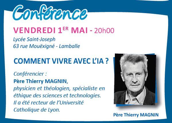 Conférence vivre avec l'IA