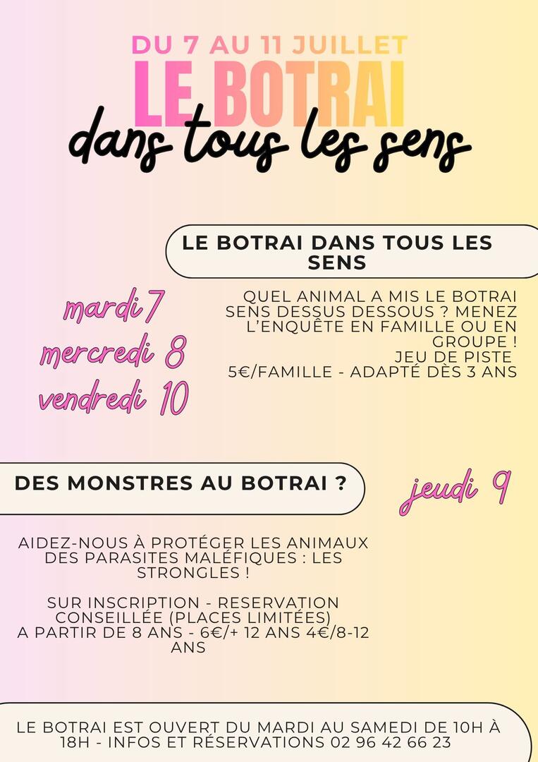 Du 7 au 11 juillet